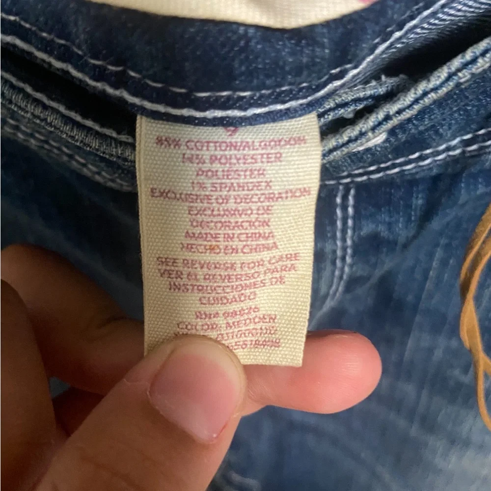 OP Women's Blue Denim Skinny‎ Jeans Size 9 Juniors